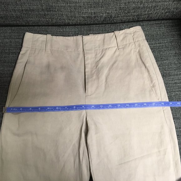 Beige linen-mix pant by Vince, s2 - Picture 9 of 10